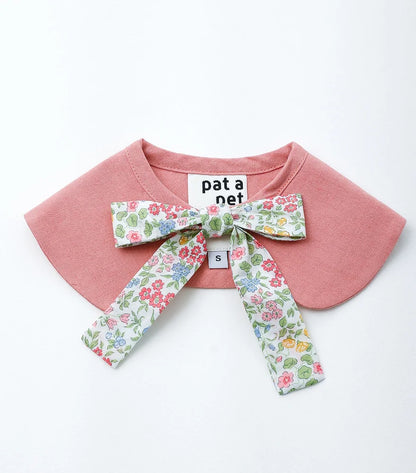 Le Sucré Liberty Tie-up Collar - Rosé